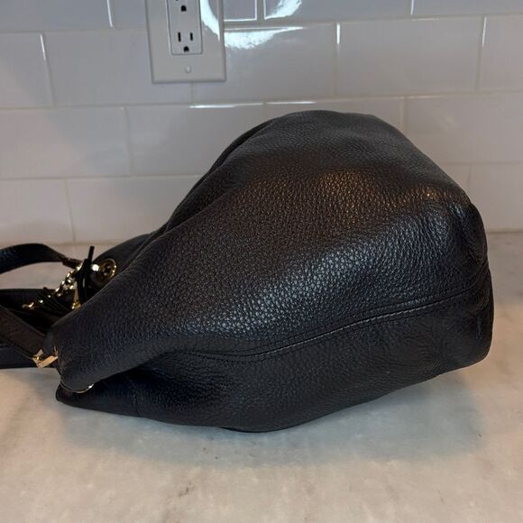 Michael Kors Purse Leather Handbag Camden Large Pebbled Hobo Pocketbook Bag - Picture 9 of 16